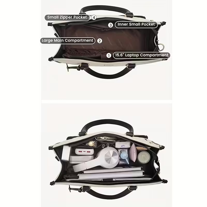 MANAR Tote Bag – Versatile 2-in-1 Convertible Design